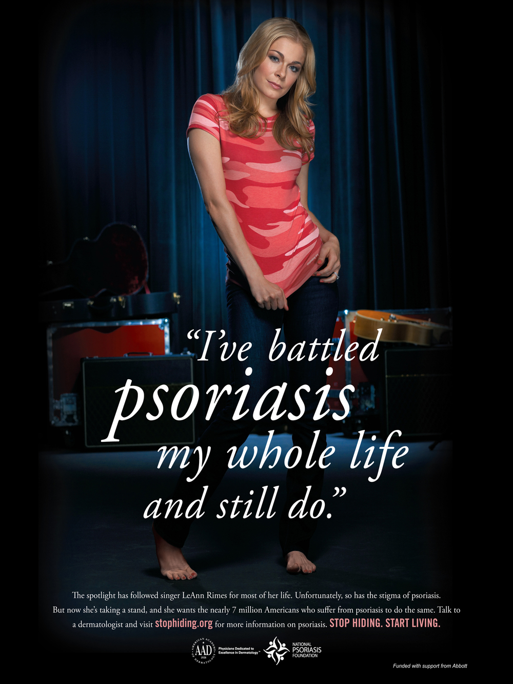 fotos de la psoriasis de LeeAnn Rimes